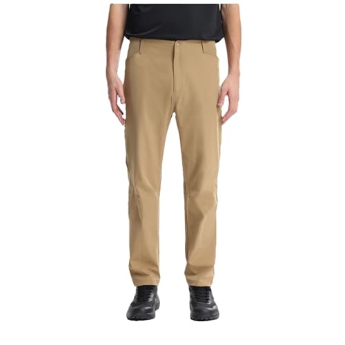 Pantalon de golf extensible pour homme à coupe droite décontracté