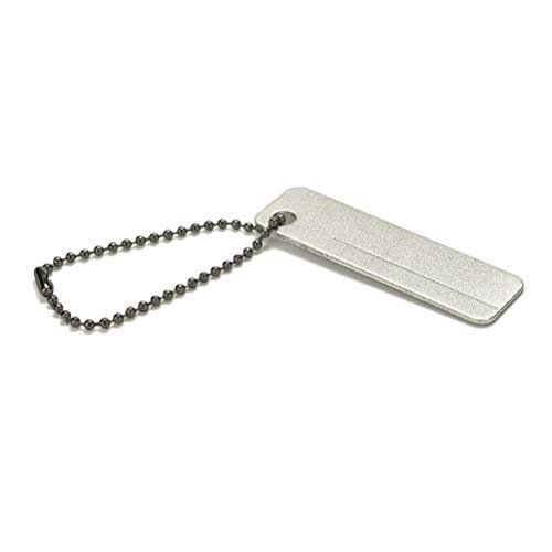 Mini piedra de afilar afilador de cuchillos cerámico multifunción portátil para acampar al aire libre herramienta de cocina