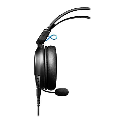 Image of Audio-Technica ATH-GL3BK Closed-Back Gaming Headset, Black