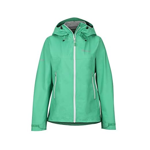 Marmot Wm's Starfire jacka, damer, Hardshell regnjacka, vindtät, vattentät, andas Turf grön M