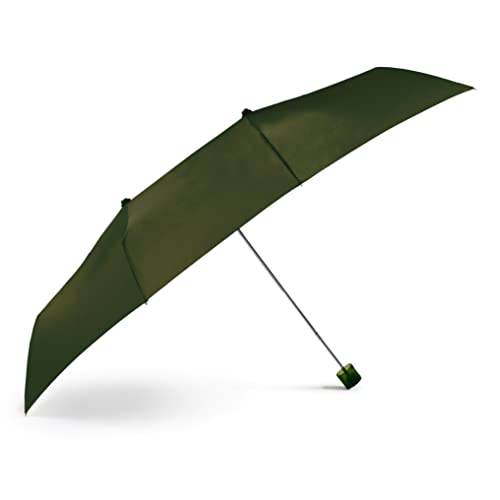 VOGUE Práctico y Original Paraguas Plegable para Dos Personas, con protección Solar y Anti-viento (Wind Proof). Llévatelo de Viaje. (Verde)