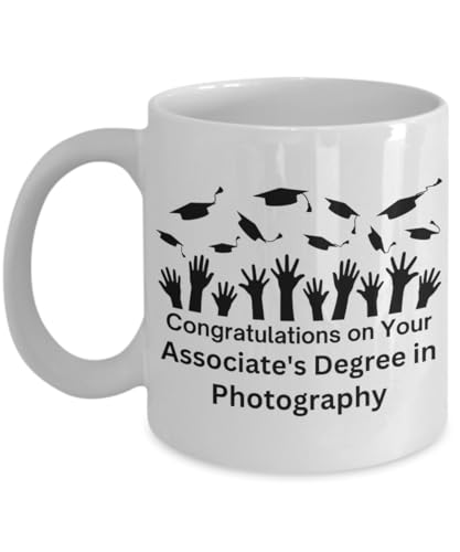 Sipt Congratulations on Your Associate's Degree in Photography White