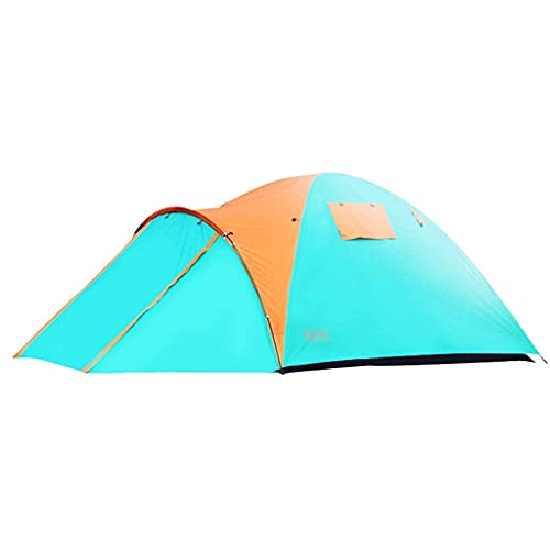Tente de camping haut de gamme double-couche spacieuse et résistante à l'eau 4 places