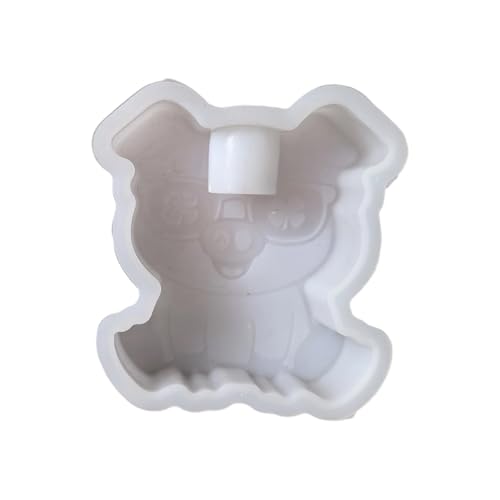 Molde de silicona para hornear con diseño de cerditos miniatura 4