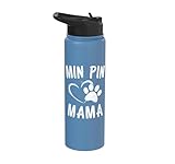 Mini Pinscher, Gift for Dog Lovers Stainless Steel Insulated Water Bottle