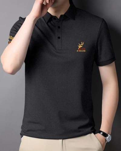 Image of Noble Monk Men's Cotton Blend Regular Fit Polo T-Shirt