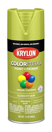 Krylon K05525007 COLORmaxx Spray Paint and Primer for Indoor/Outdoor Use,