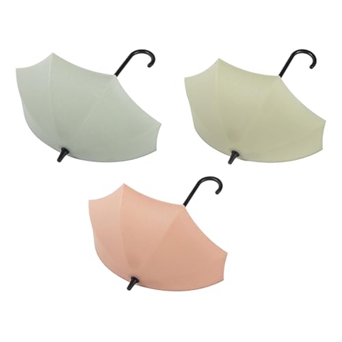 Soporte adhesivo para llaves, 3 ganchos de ducha para paraguas, ganchos de ducha resistentes, gancho decorativo para sombrero, toalla, llave, toalla