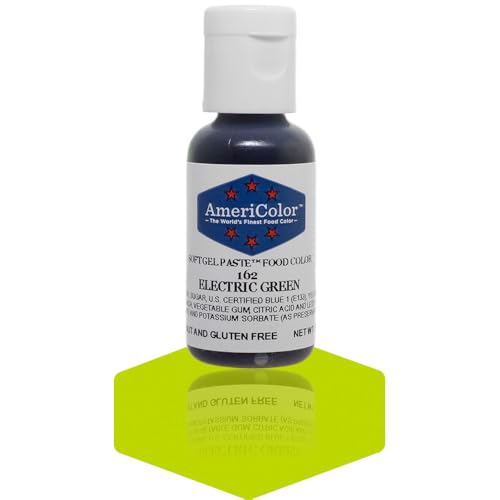 Americolor Gel Paste Food Color, Electric Green