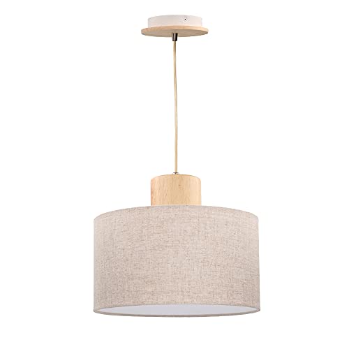 FORLIGHT COLGANTE IP20 LAMPA E27 40W IMITACIÓN MADERA Cover