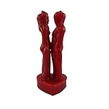 Red Face to Face Lovers Couple Candle - Love Ritual - Fall in LUST with Me Spell