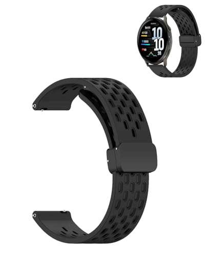 Correa de silicona para Garmin Venu 4 45mm miniatura 1