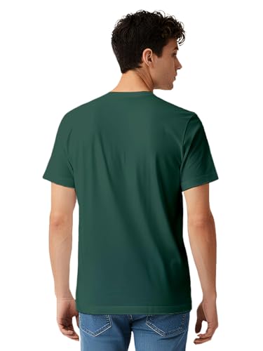 Image of 100% PIMA Cotton T Shirt for Man | Premium Men T-Shirts Regular Fit | Half Sleeve Round Neck Cotton Tshirt for Man | Mens Tees Made for Indian Climate | Available in 10 Colours