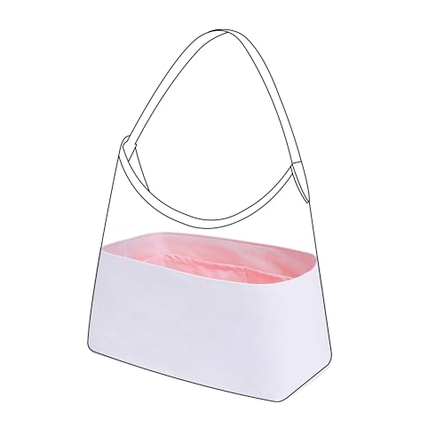 DGAZ Bolsa organizadora leve para bolsa Goyard Hobo, bolsa interna de seda e DupontPaper para bolsas de luxo (rosa, bolsa hobo)