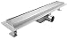 Produktbild Duschrinne 50cm aus Edelstahl - Bodenablauf Duschablauf für ebenerdige Dusche Befliesbar - Ablaufrinne Siphon mit Geruchsstop Größen 50cm - 120cm Modell: Likas