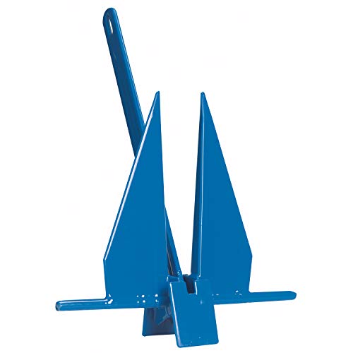 GREENFIELD PRODUCTS American Yacht Anchor Blue 8-LB