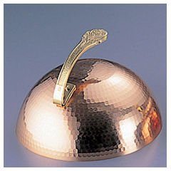 Amazon｜遠藤商事 TKG 鉄板焼蓋 ステーキカバー 24cm 純銅製で熱