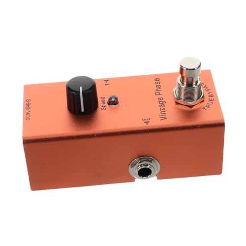 Pédale phaser guitare électrique miniature effet vintage portable true bypass audio