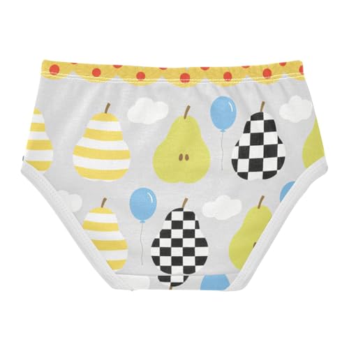 GuoChe Cotton Panties Panties Toddler Cotton Underwear for Toddler in Sizes 2T,3T, 4T, 5T, 6Y and 8Y2