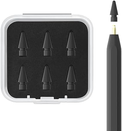 Amazon | 【6個入り】 Anikks Apple Pencil専用交換ペン先アップル 
