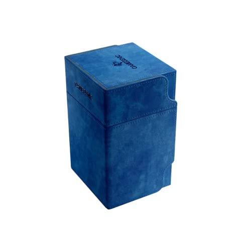 Gamegenic Watchtower Boîte de Rangement Convertible de Plus de 100 Cartes XL – Rangement de Cartes à Double Manchon, Protecteur de Jeu de Cartes, Surface Nexofyber, Peut contenir jusqu'à 100 Cartes,
