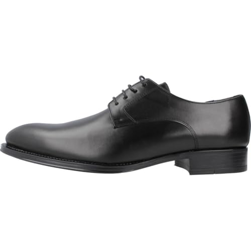 Zapatos cómodos E-506 Negro 45 con suela ergonómica 2