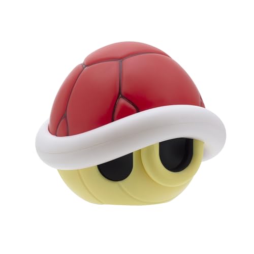 Super Mario Red Shell Light with Sound - Officially Licensed Nintendo Merchandise, Gaming Home Décor, Game Room Light | Paladone