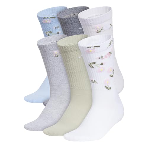 Image of adidas Athletic Cushioned 6-Pack Crew