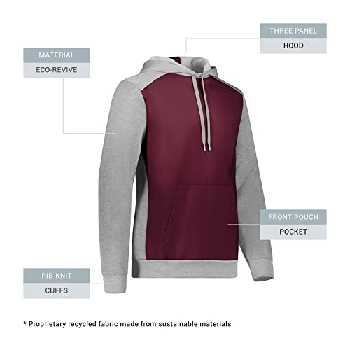 Augusta Sportswear Men's Three-Season Fleece Pullover Hoodie4