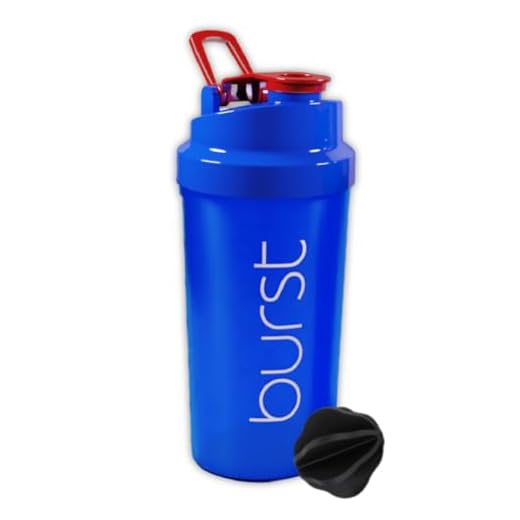 Coqueteleira Shaker Academia Suplementos Shakeira Fitness 600ml Burst