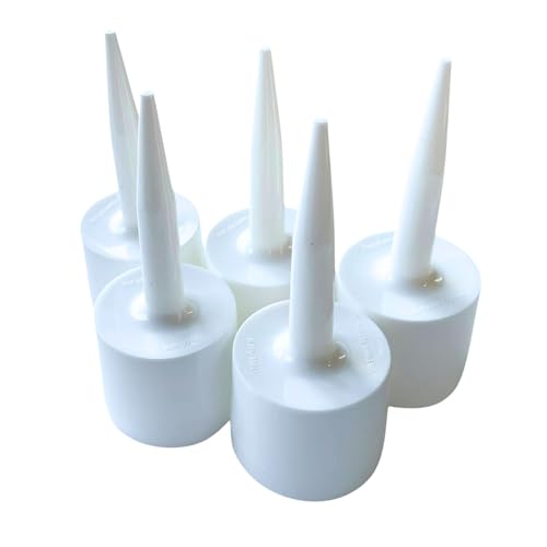 TubeANew XL Large Caulk Tube Saver - Repair and Reuse Dried or Clogged Tubes 5 Pieces for Large Caulk Tubes 28 oz. 900 ml.