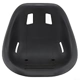Valixirant Drift-Kart-Sitz aus schwarzem PP, leichtes Anti-Rutsch-Pad mit 4 cm Länge, ergonomische Form, komfortables Fahren, passend für Standard-Balance-Kart-Halterungen