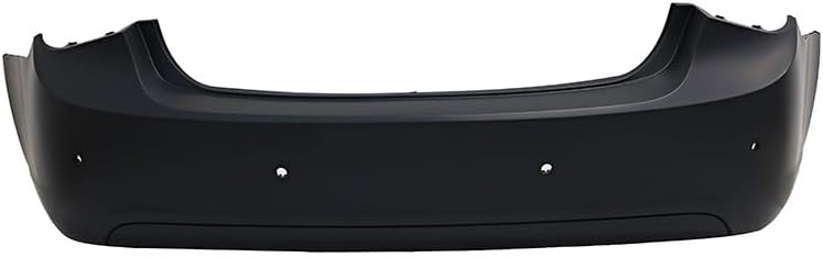 Compatible con Chevrolet Cruze 2011, 2012, 2013, 2014, 2015, cubierta de parachoques trasero imprimada