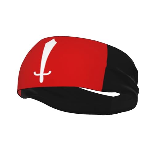 Flag of Kathmandu, Nepal Headbands Women Wicking Sports