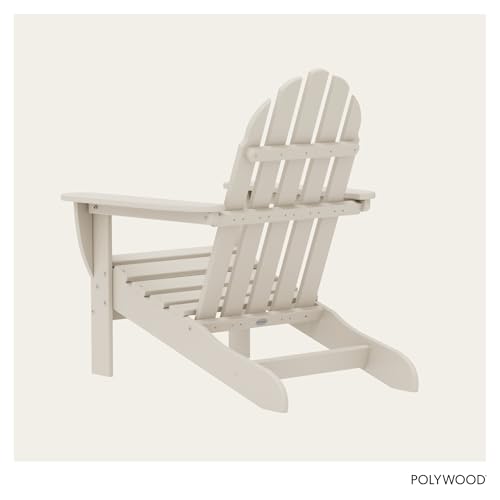 POLYWOOD AD4030SA Classic Outdoor Adirondack Chair, Sand by Polywood - Image 4