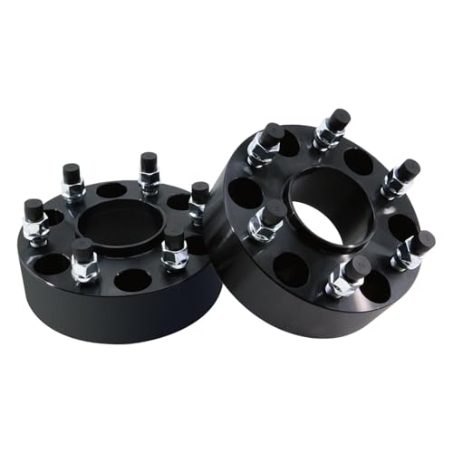 Image of BDELI 4Pcs 2.0 inch 6x5.5 Wheel Spacers Compatible with Chevrolet,GMC