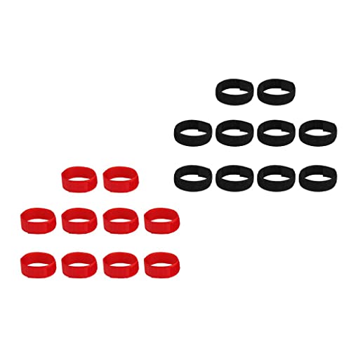 PETSOLA 10pcs Collier de Poulet Anti-Corbeau Collier de Coq - 18x2cm Cover