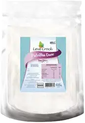 Kit 3X: Polvilho Doce Sem Glúten Leve Crock 500g