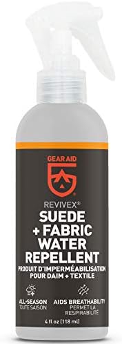 GEAR AID Revivex Nubuck Suede Protector and Fabric Water Repellent for Waterproof Breathable Shoes and Boots