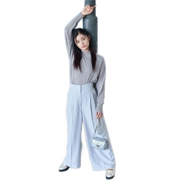 Amazon | [ナチュラルビューティーベーシック] パンツ ツイード