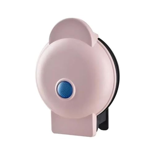 350W Mini Waffle Maker, Household Mini Cake Machine, Ideal For Doughnut, Waffle, Breakfast Sandwiches, Easy To Clean, Electric Pancake Maker For Commercial Or Home Use(Pink,No. 3)