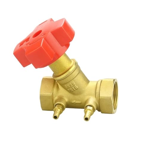 Válvula de equilibrio hidráulico estático de latón de 1" para regular presión de agua 6