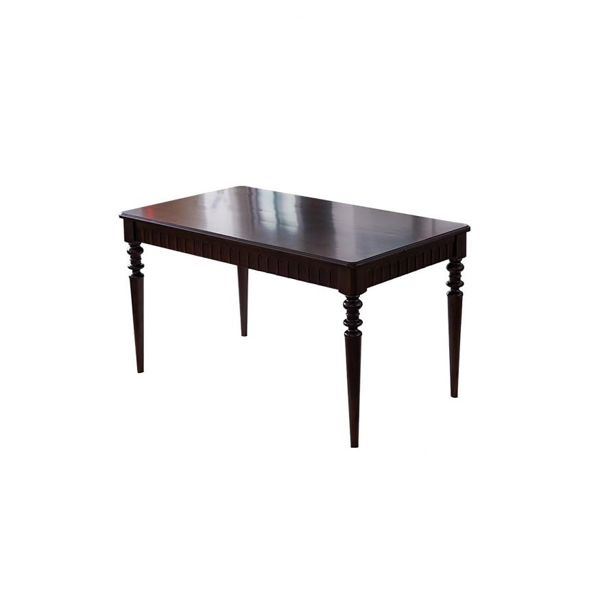 Mesa de comedor Mesa de madera rural Mesa de comedor rectangular Mesa de comedor Muebles de cocina Mesa de comedor