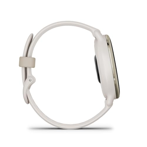 Image of Vivoactive 5, Cream Gold Aluminum Bezel with Ivory Case and Silicone Band