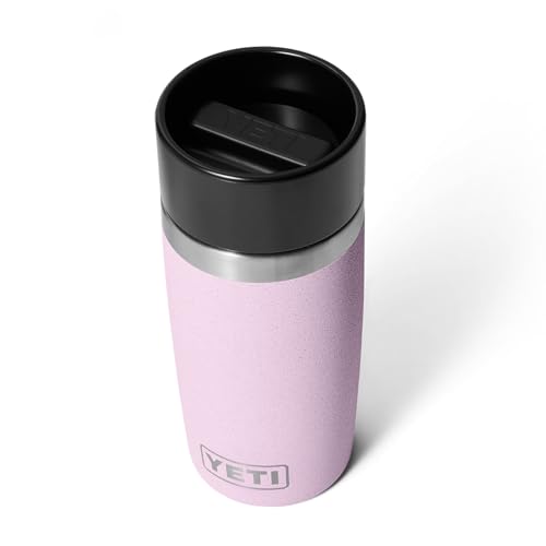 Image of YETI Rambler 12 oz Travel Bottle, Stainless Steel, Vacuum Insulated with Leakproof Commuter Cap, Cherry Blossom