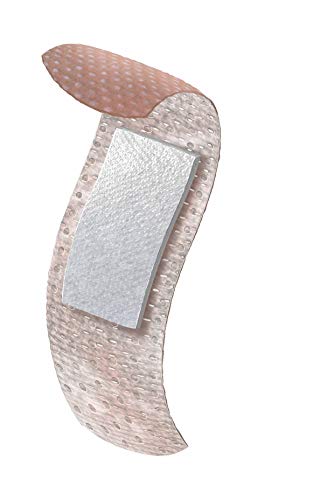 Curad Truly Ouchless Silicone Adhesive Bandages, Fabric Bandages, For Delicate Sensitive Skin, 3/4X3 (50 Count) #TOP2