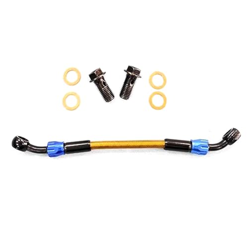 Tuyau d'huile tressé acier inoxydable 3600mm pour frein hydraulique moto durable