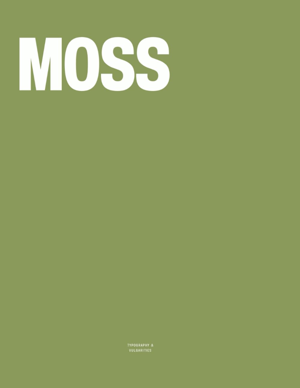 Moss: The Coffee Table Book      Paperback – October 31, 2025