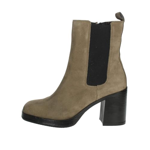 Bottines talons femme Pregunta 2320055 daino kaki en pointure 40