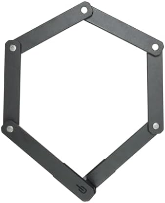 Hiplok Switch Unisex Folding Padlock, Black, 2.8 cm x 90 cm — view 2